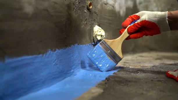 Commercial Emergency Waterproofing project at a Baldwinsville, NY business property by SJ Waterproofing Pros